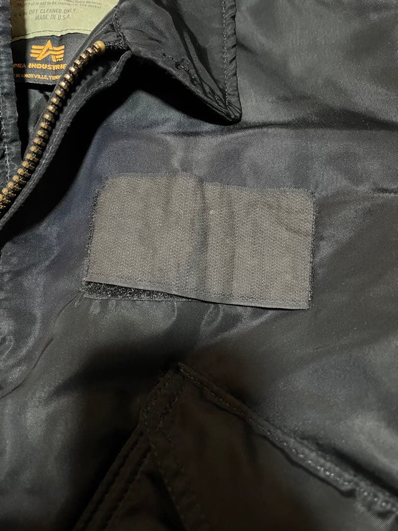 ALPHA 90s USA製 CWU45 /ma1 黒 M レア