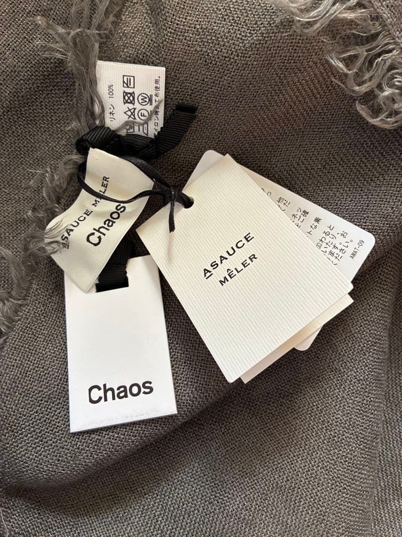 【新品】Chaos 別注 ASAUCE MELER アソースメレ リネンストール