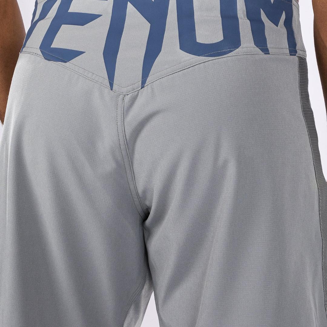 【未使用】Venum ファイトショーツ グレー／ブルー 海外S（日本M〜L）