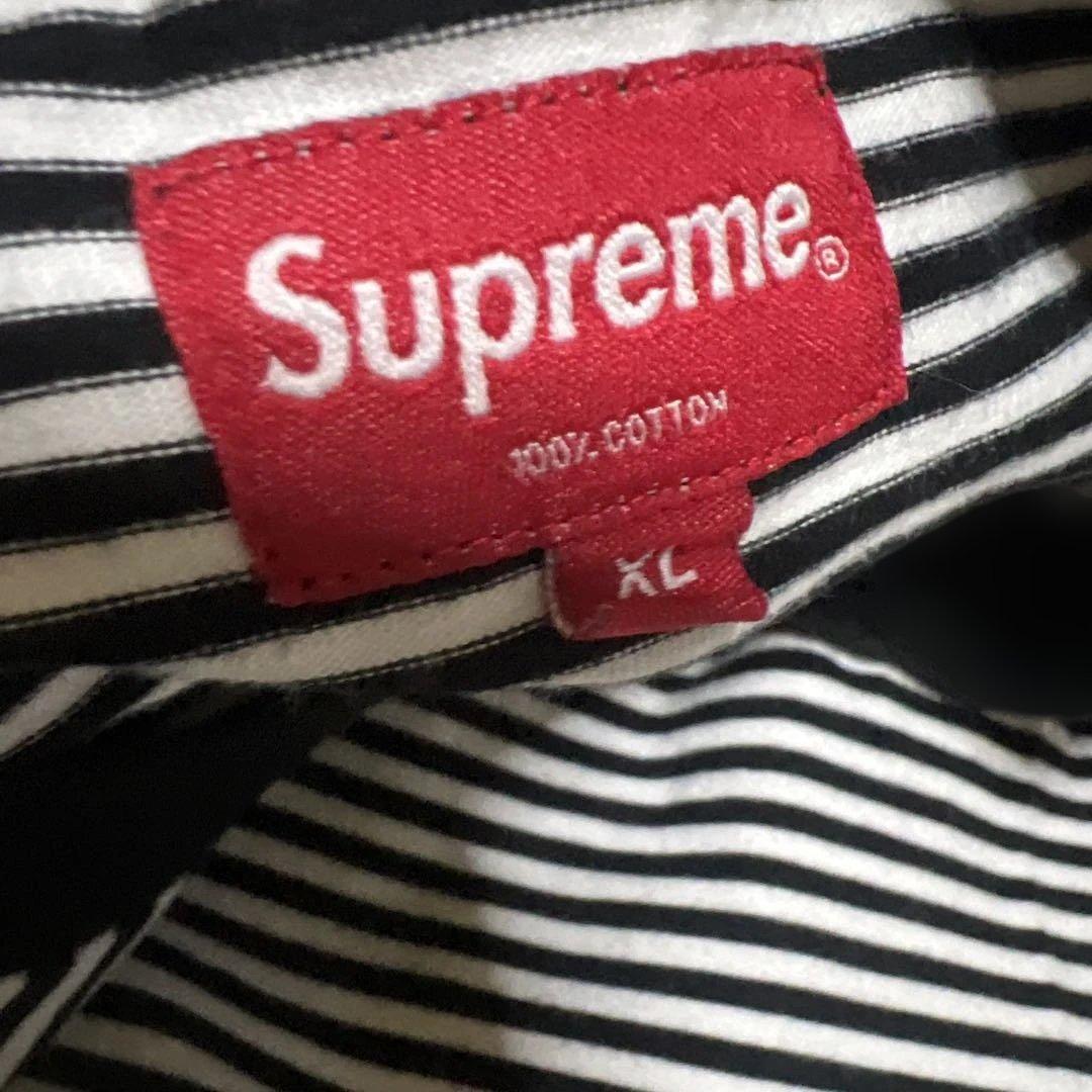 Supreme Arc Applique S/S Top ボーダー XL