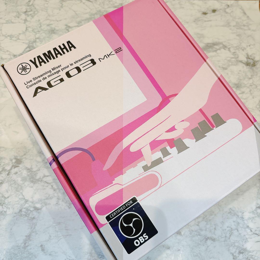 YAMAHA ミキサー AG03MK2 マイクAT2040 アームスタンド 3m