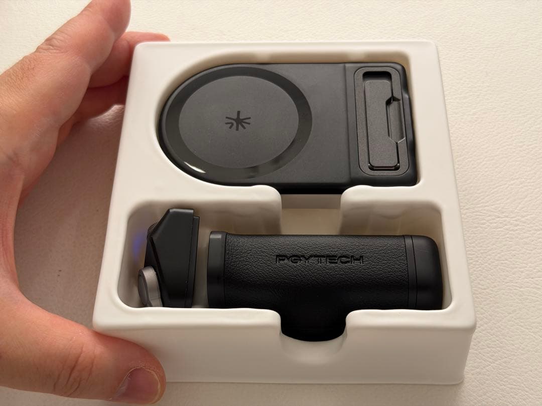 【最新版・美品】PGYTECH MAGCAM 2 スマホグリップ ブラック