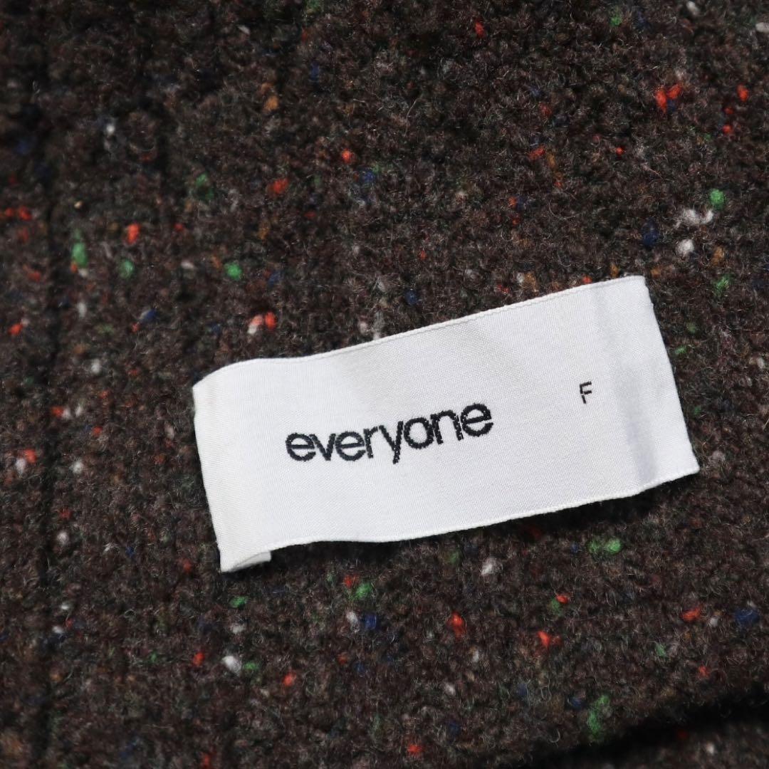 帽子 everyone low gauge speckled knit cap 1
