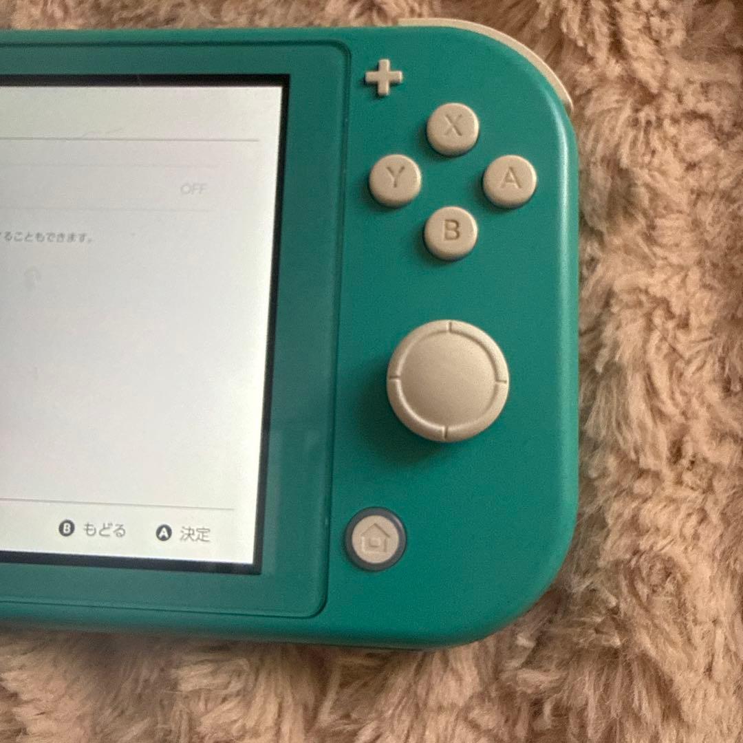 Nintendo Switch Lite ターコイズと充電器付き