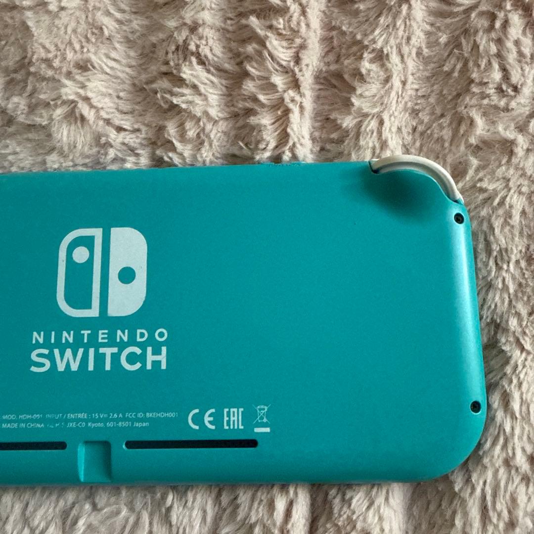 Nintendo Switch Lite ターコイズと充電器付き