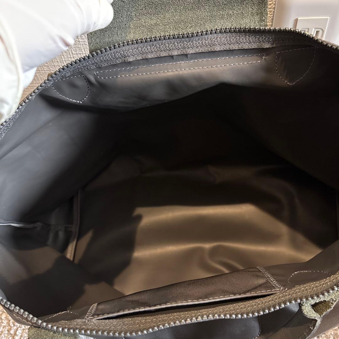 ⭐︎はっち　正規品！ロンシャン　ボストンバッグ　濃いグレー色