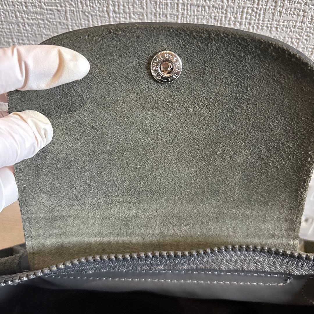 ⭐︎はっち　正規品！ロンシャン　ボストンバッグ　濃いグレー色