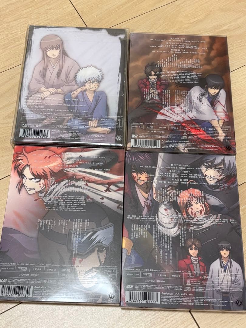 銀魂 DVD 烙陽決戦篇 傾城逆転篇 四天王篇