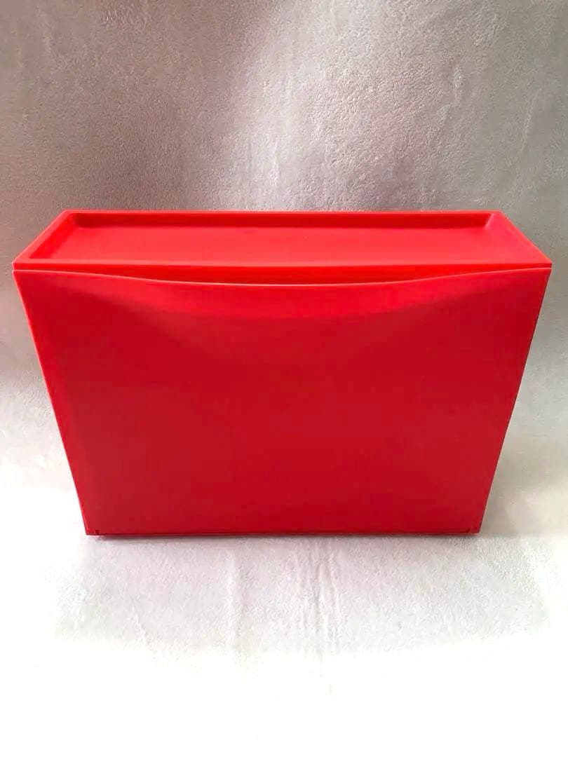 IKEA トローネス 赤 3点セット シューズBOX 収納キャビネット 廃番商品