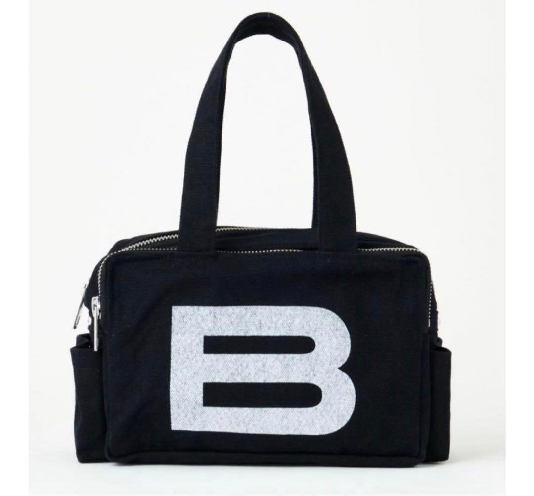 BEEDEN MINI B LOGO BAG BLACK ビーデン Bロゴバッグ