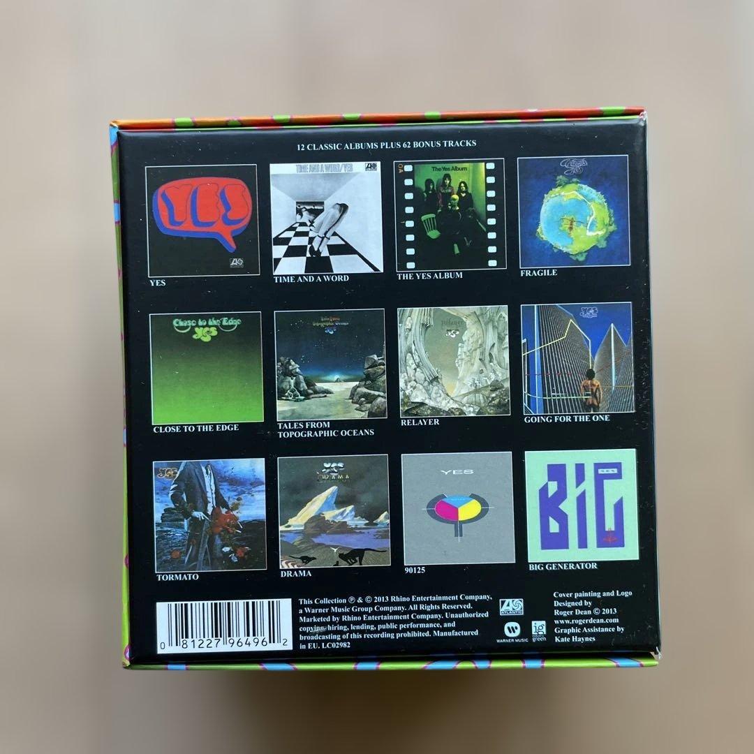 洋楽 Yes The Studio Albums 1969-1987