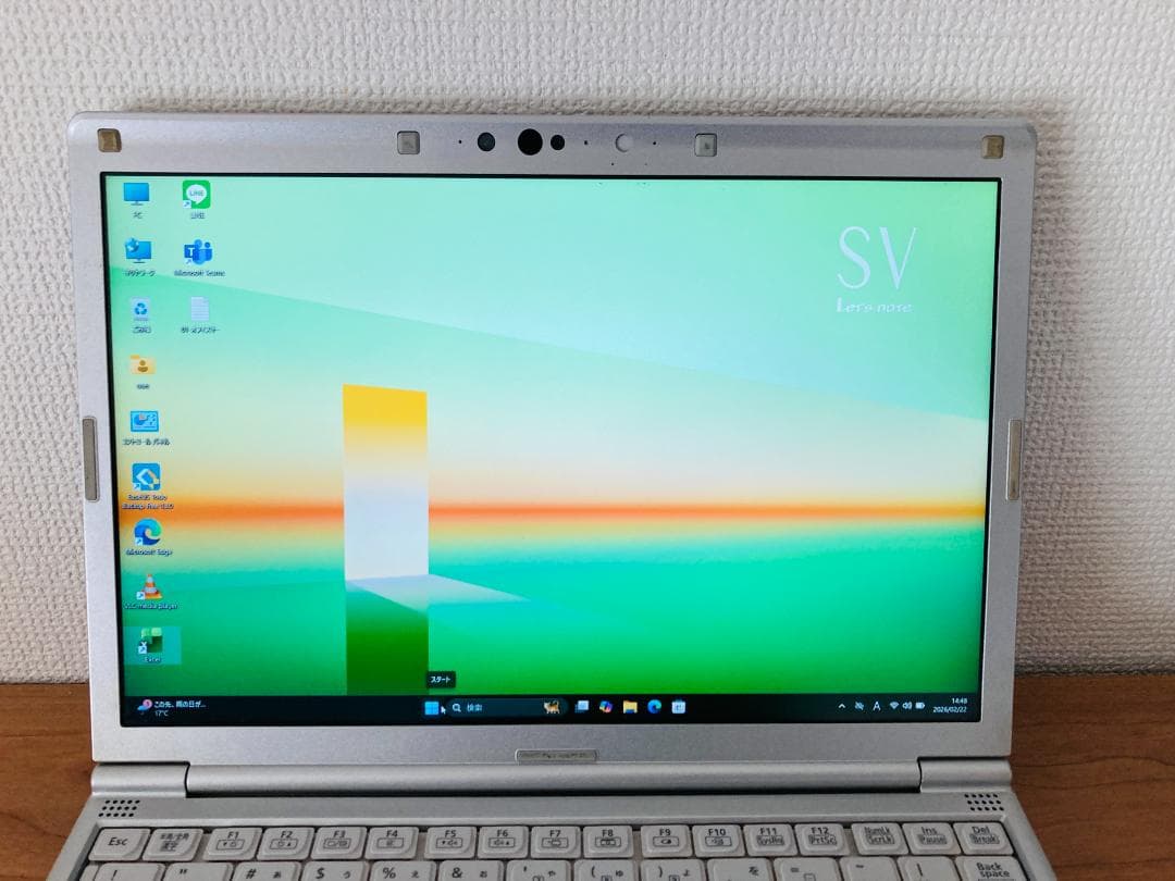 レッツノートSV1 16GB 256GB Office2021 バッテリ100％