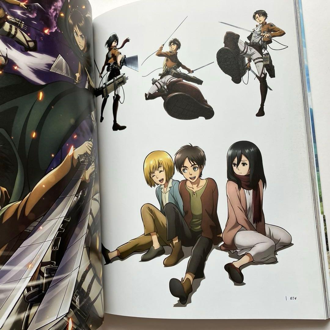 進撃の巨人 ANIME ILLUSTRATIONS クリアファイル付き