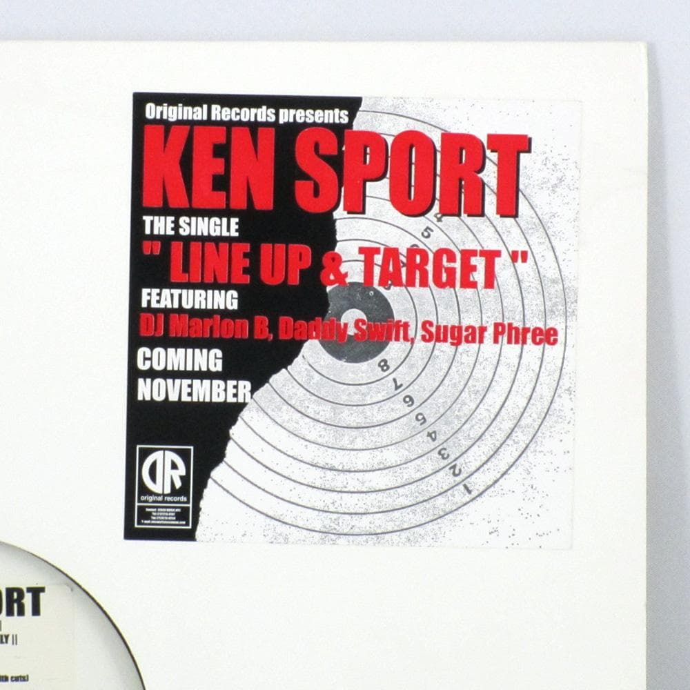 【未使用・2000年】　KEN SPORT　LINE UP & TARGET