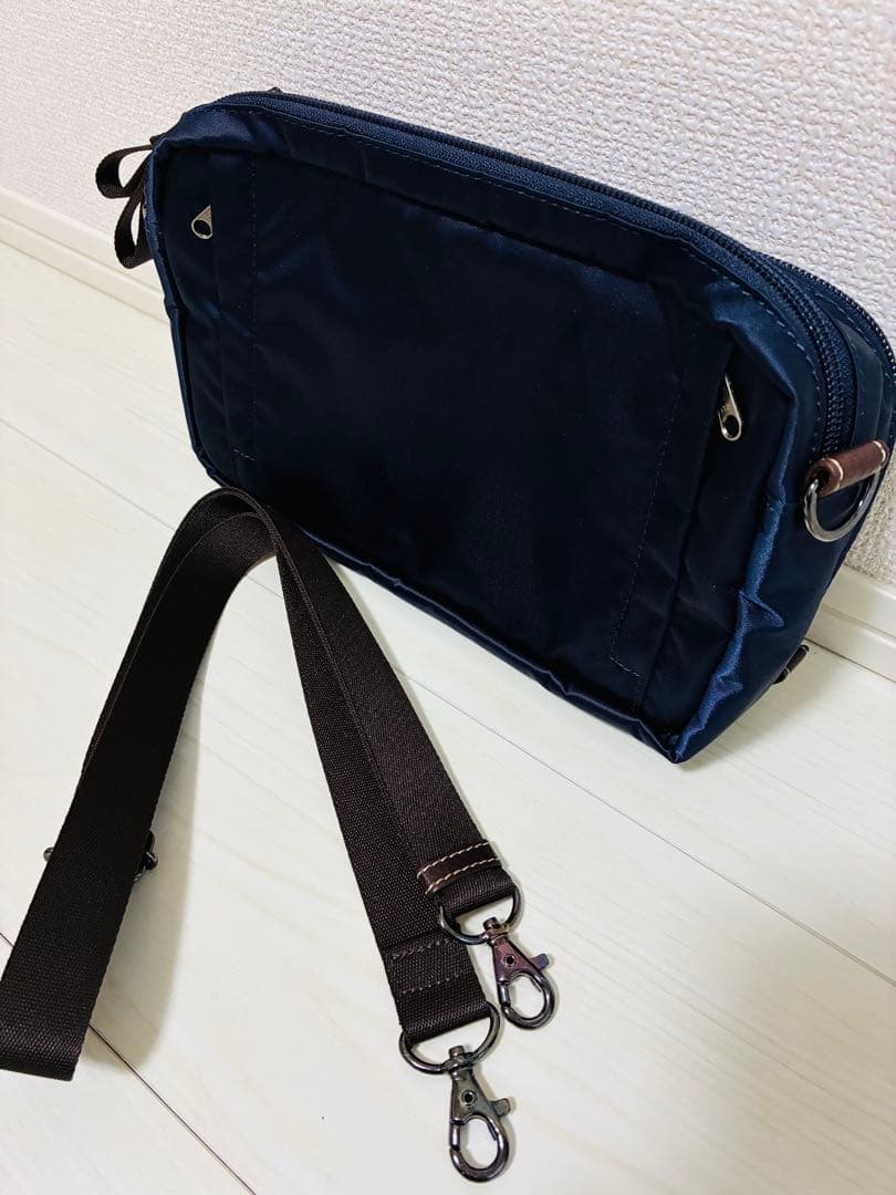 【新品タグ付 】PORTER GIRL ボディバッグ 2WAY ネイビー
