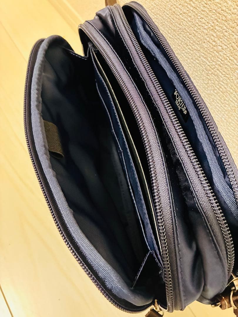 【新品タグ付 】PORTER GIRL ボディバッグ 2WAY ネイビー