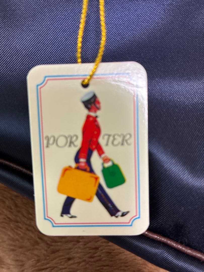 【新品タグ付 】PORTER GIRL ボディバッグ 2WAY ネイビー