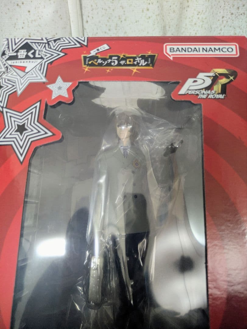 ペルソナ5R1番くじ　B賞明智吾郎フィギュアF賞　明智吾郎アクリルスタンドセット