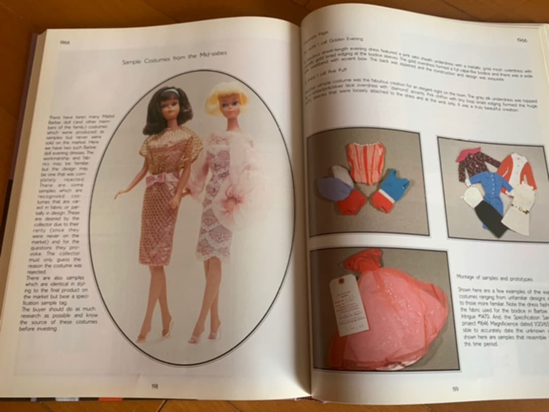 バービー　Barbie ファッション1956-1967 写真集