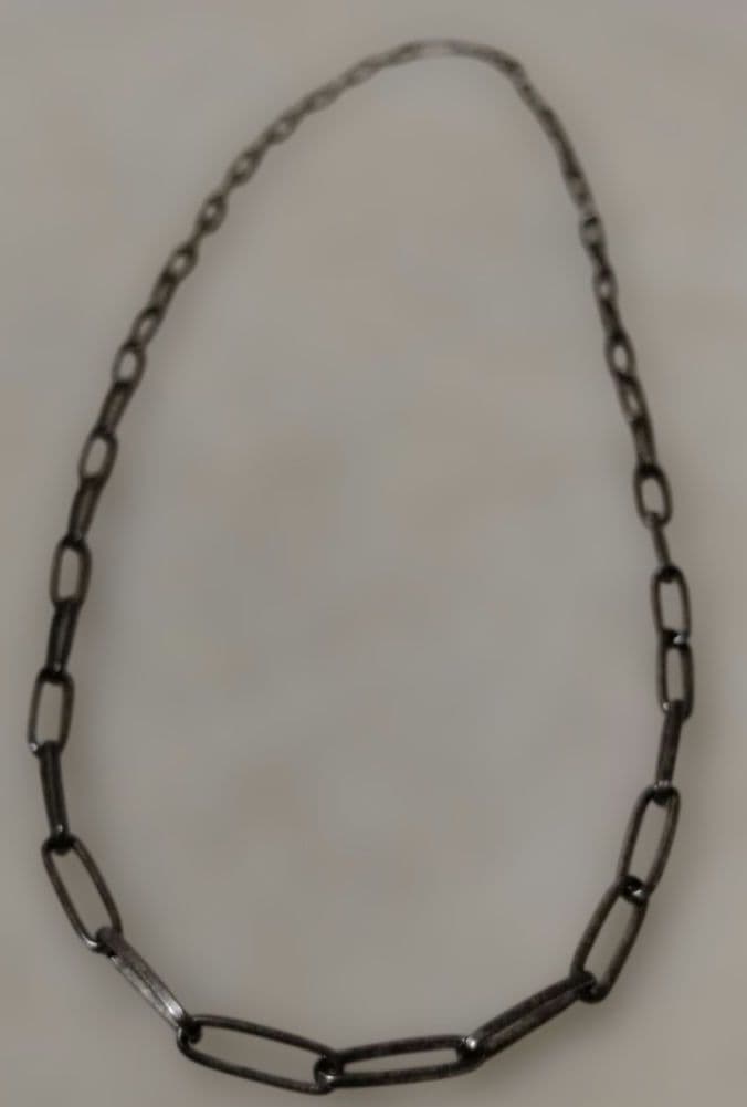 silver925 50cm 4mm ナバホチェーン　ネックレス　シルバー　ホピ