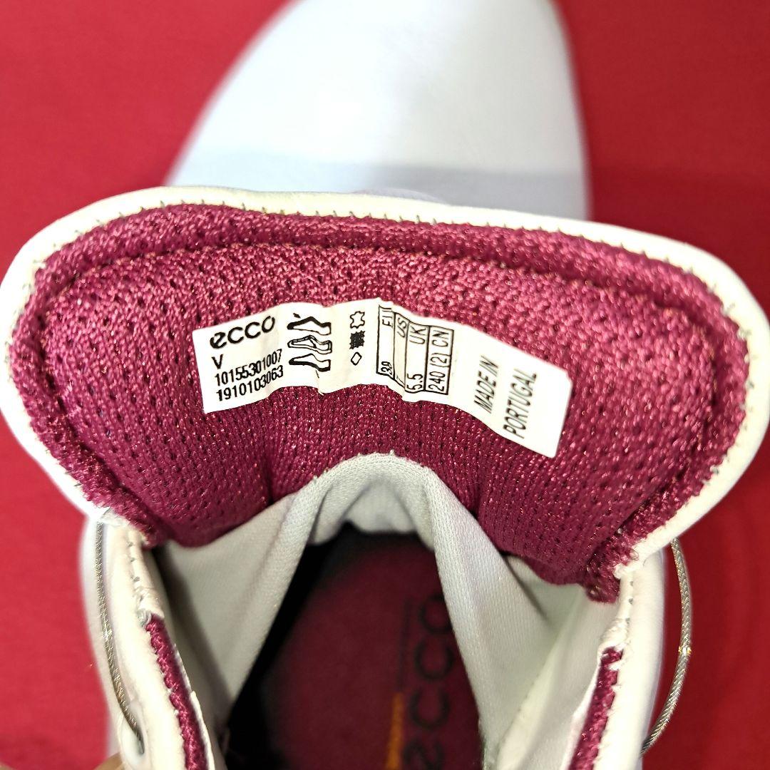 ecco GOLF レディース ゴルフシューズ ホワイト size 38 美品