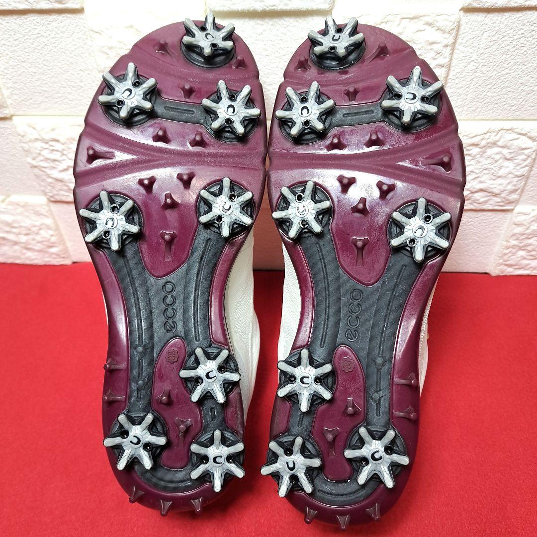 ecco GOLF レディース ゴルフシューズ ホワイト size 38 美品
