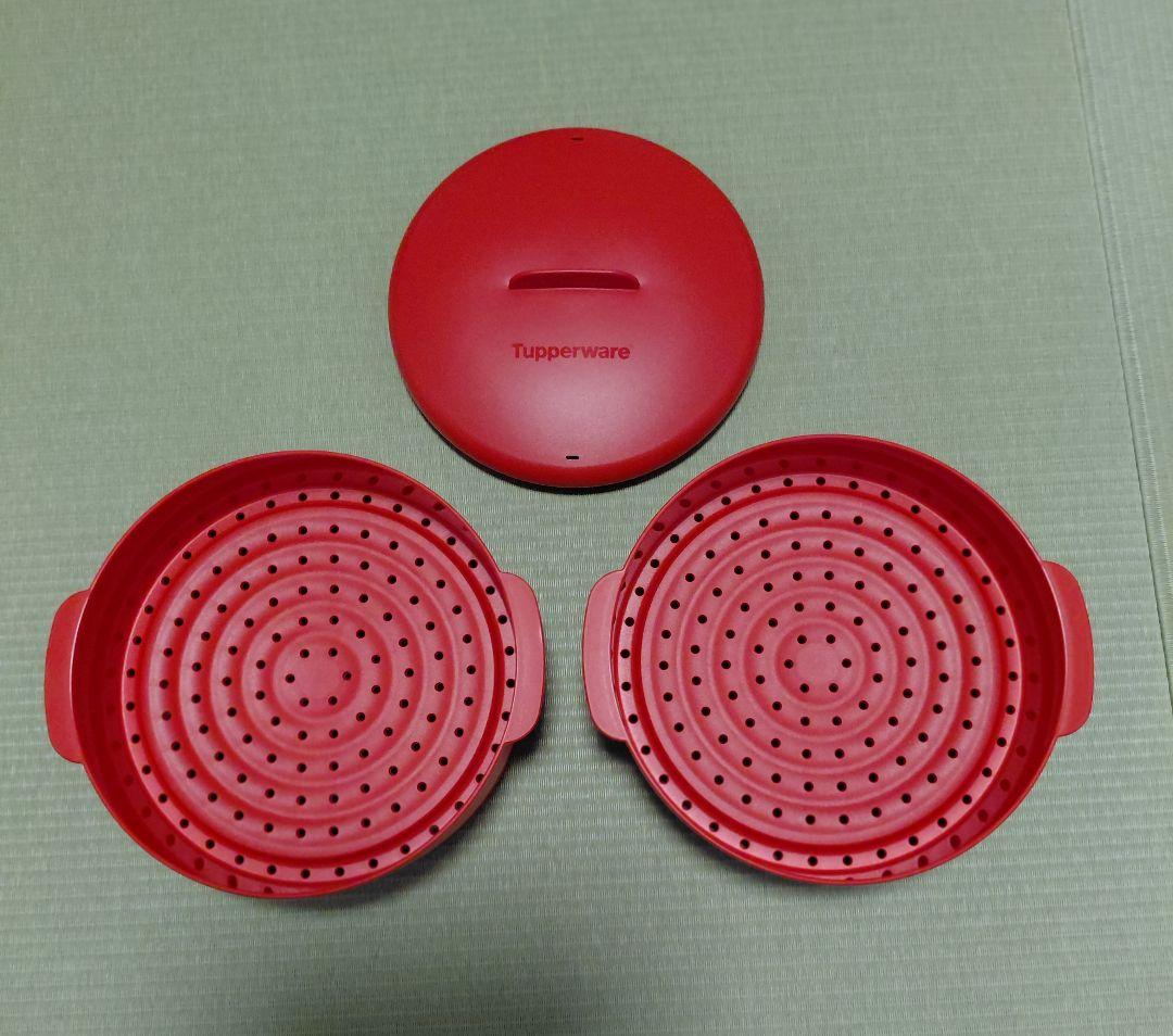 Tupperware のスチームイット(蒸し器) 　2段式