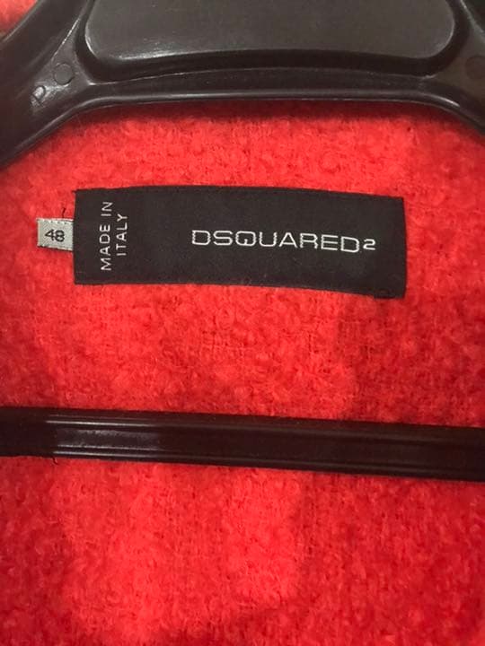 [美品]DSQUARED2 モヘヤコート