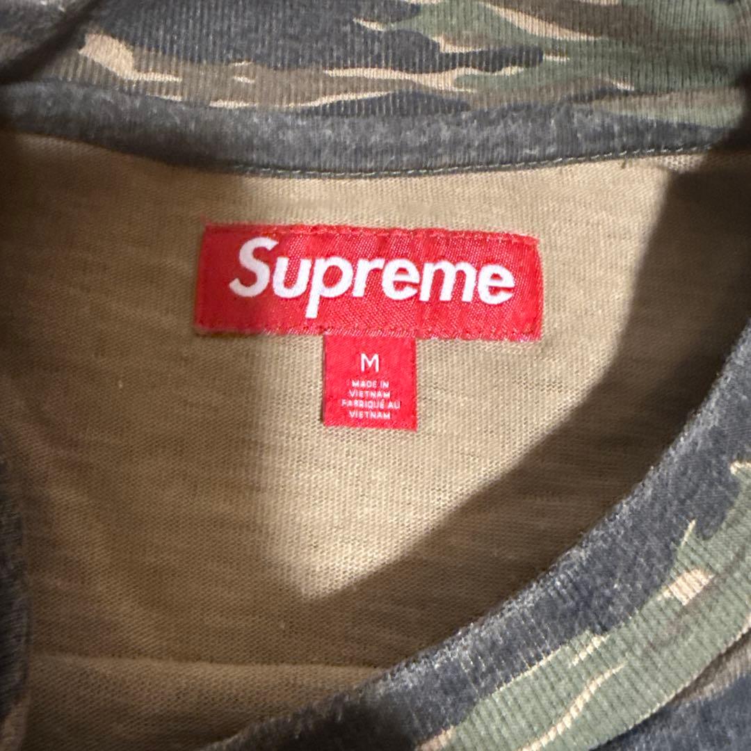 Supreme カモフラージュ Tシャツ Mサイズ