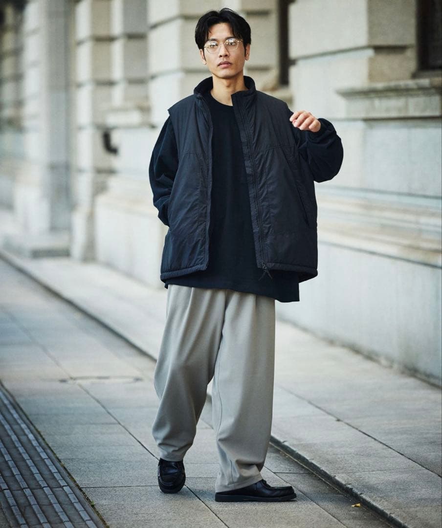 トップス FREAK'S STORE HIGH LOFT VEST PRIMALOFT