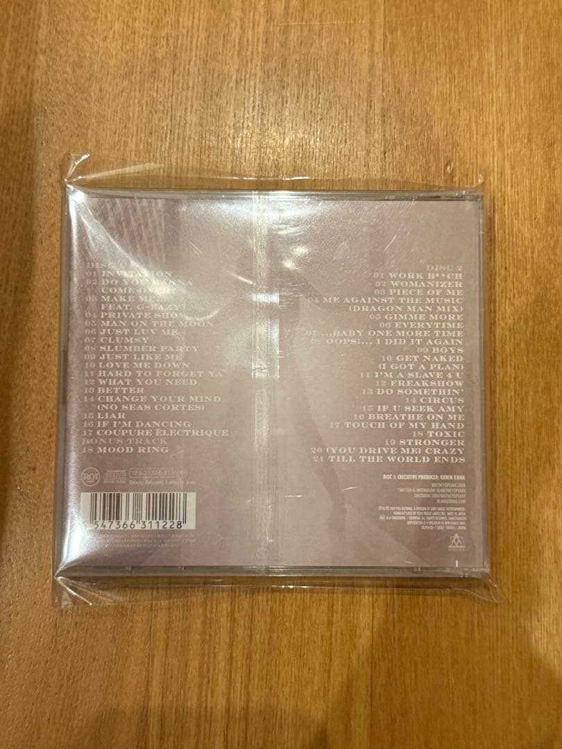 洋楽 Britney Spears Japan Tour Edition CD
