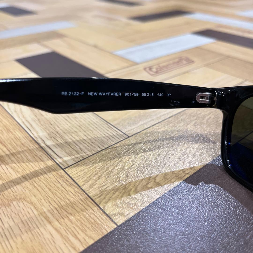 ケン Ray-Ban ニューウェイファーラー(RB２１３２Ｆ) 偏光レンズ