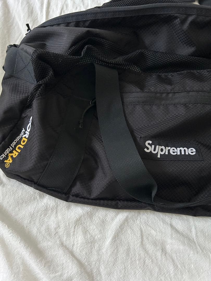 supreme Duffle Bag 2022SS ダッフルバッグ　ブラック