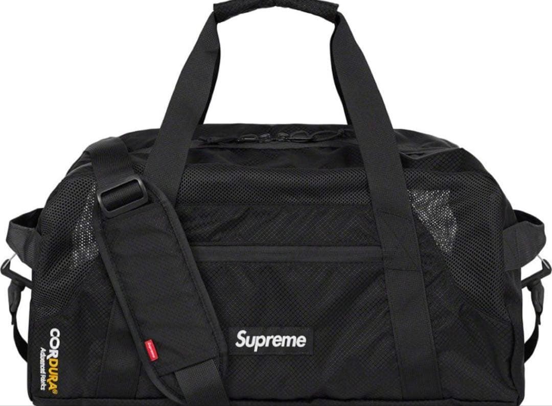 supreme Duffle Bag 2022SS ダッフルバッグ　ブラック