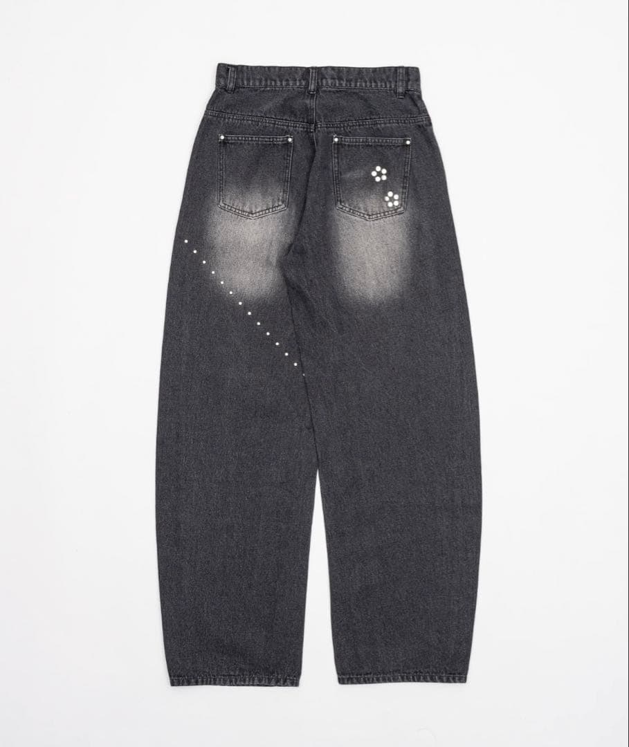 Smyeon Studs vintage denim pants デニム　S