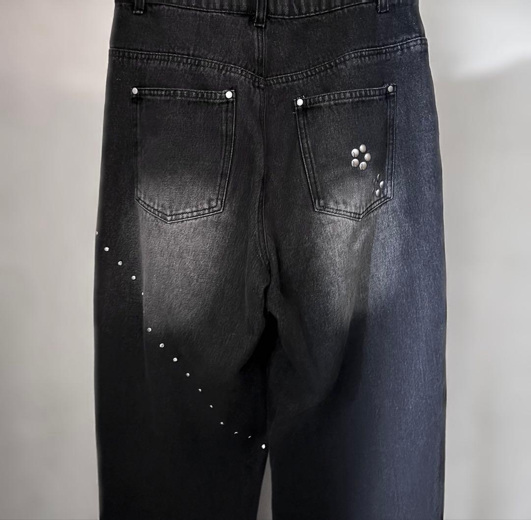 Smyeon Studs vintage denim pants デニム　S