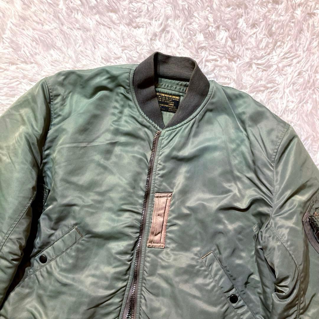 【希少 M品番】バズリクソンズ MA-1 L セージグリーン M13521