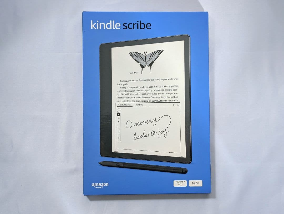Kindle Scribe 16GB （プレミアムペン＋純正ファブリックカバー）