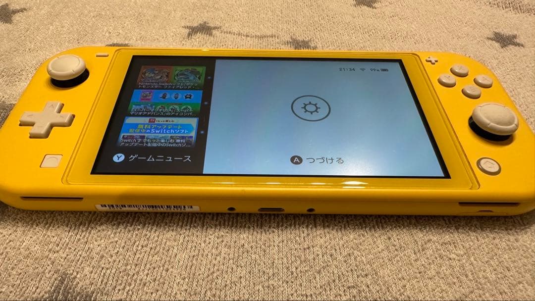 【訳あり】SwitchLite 本体 画面ヒビあり