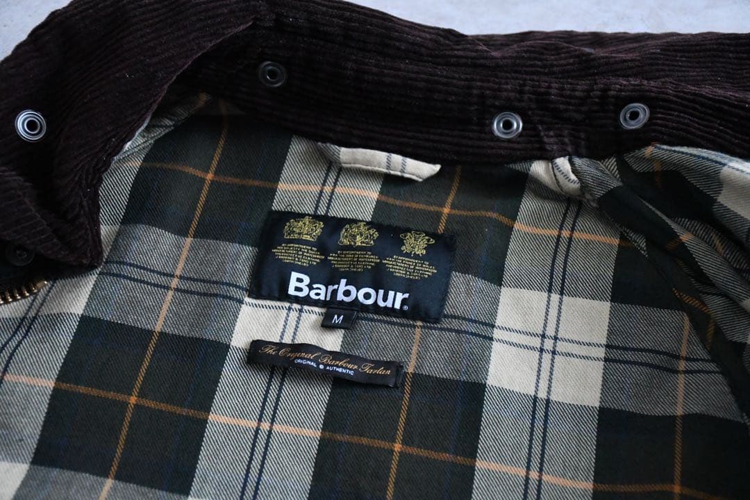 Barbour spey カーキ Msize