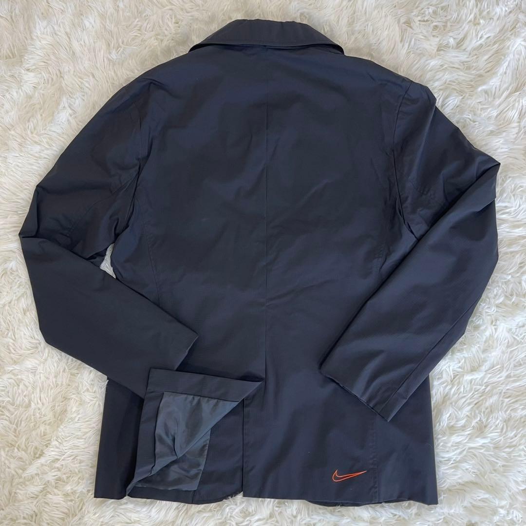 NIKE期 FCRB ナイロン　テーラード　FA10 M 黒 リップストップ