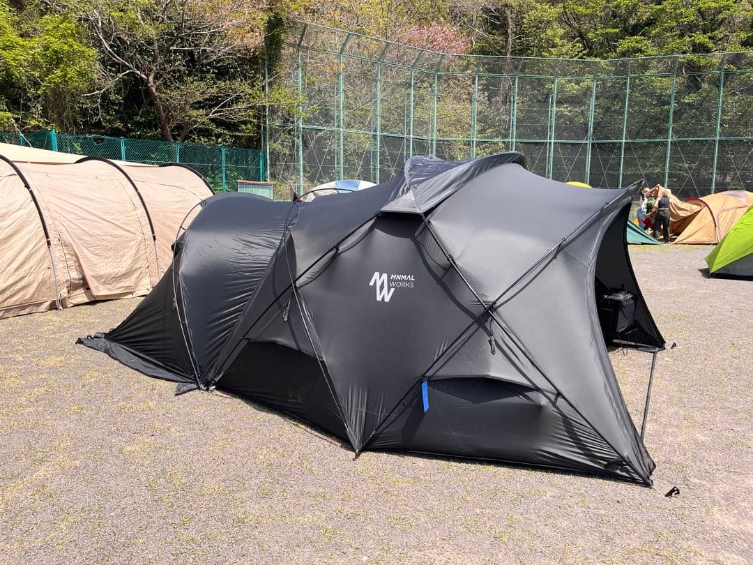 【セット販売】シェルターG 本体＋ベスティビュール＋付属品多数　チャコール
