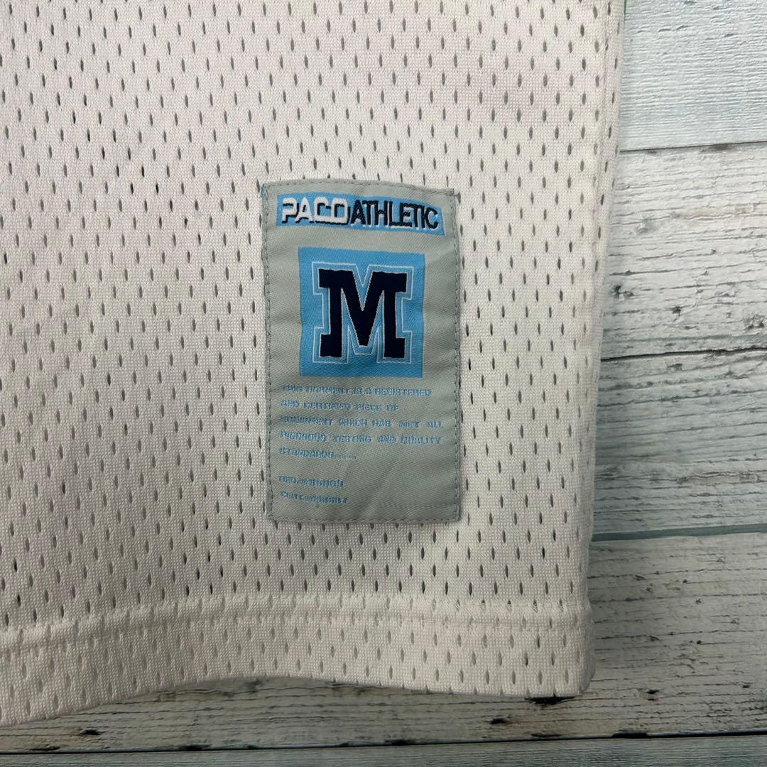 ヴィンテージ 全刺繍 チームロゴ ゲームシャツ M 5398