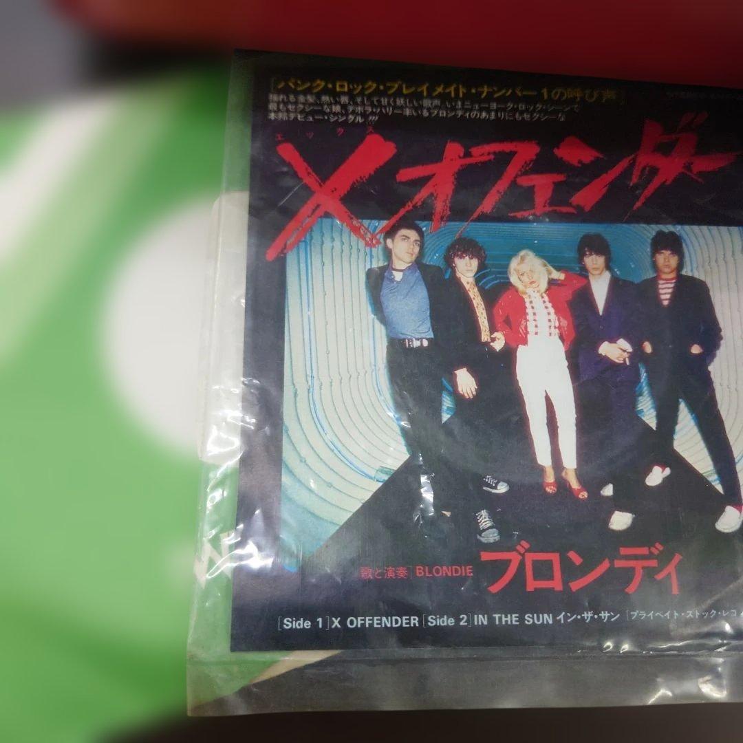 洋楽 BLONDIE : X Offender. InTheSun EP