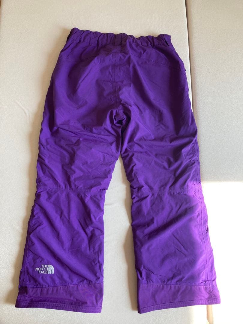 The North Face 子ども、小柄な女性用　ウィンターウェア 紫
