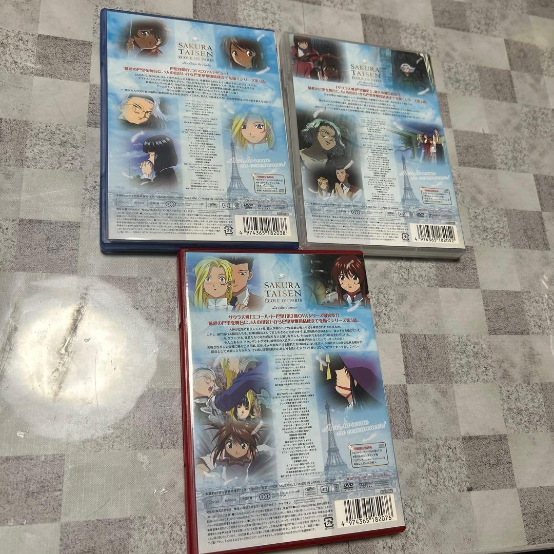 サクラ大戦 　DVD BOX 4セット