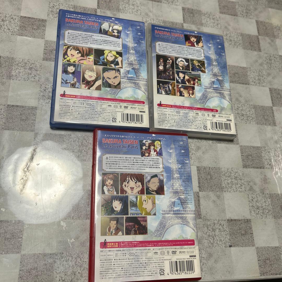 サクラ大戦 　DVD BOX 4セット