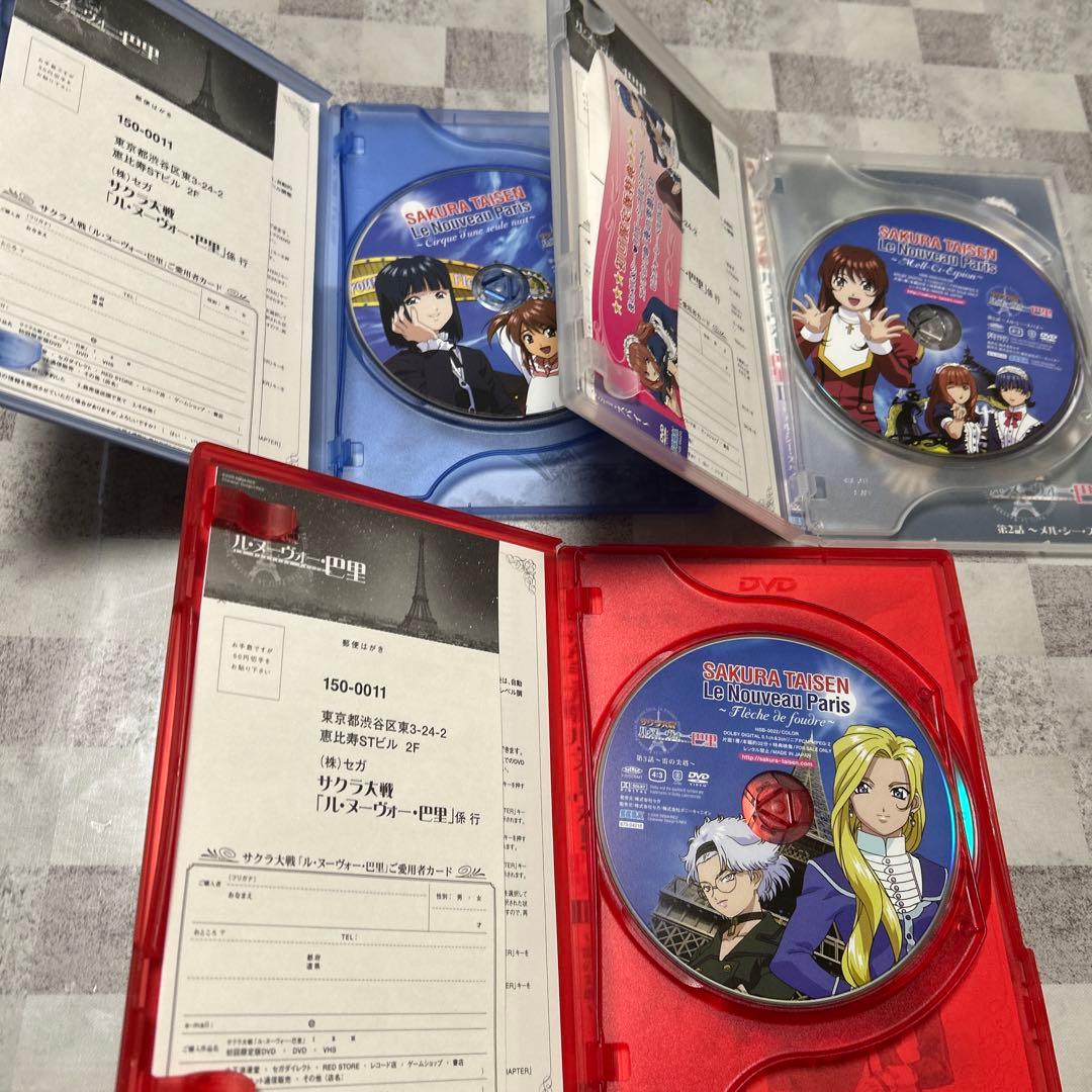 サクラ大戦 　DVD BOX 4セット