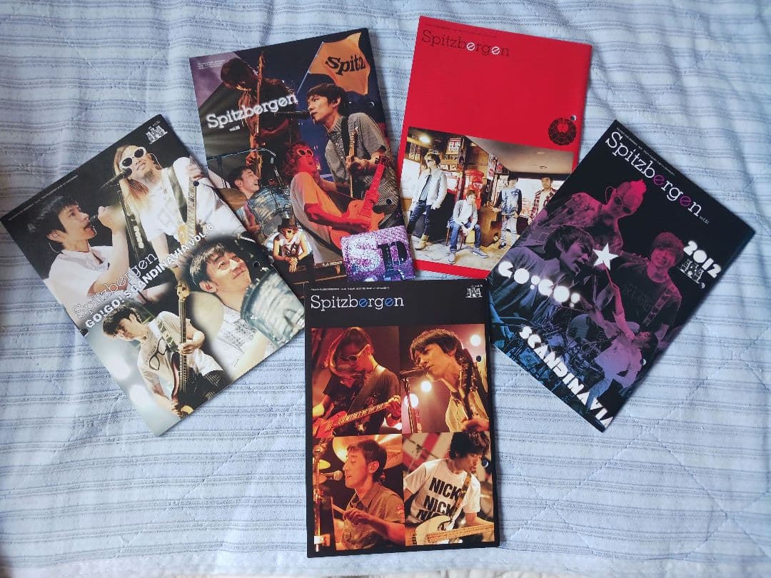 スピッツ　グッズまとめ とげまるDVD　写真家　ファン雑誌、キーホルダー等