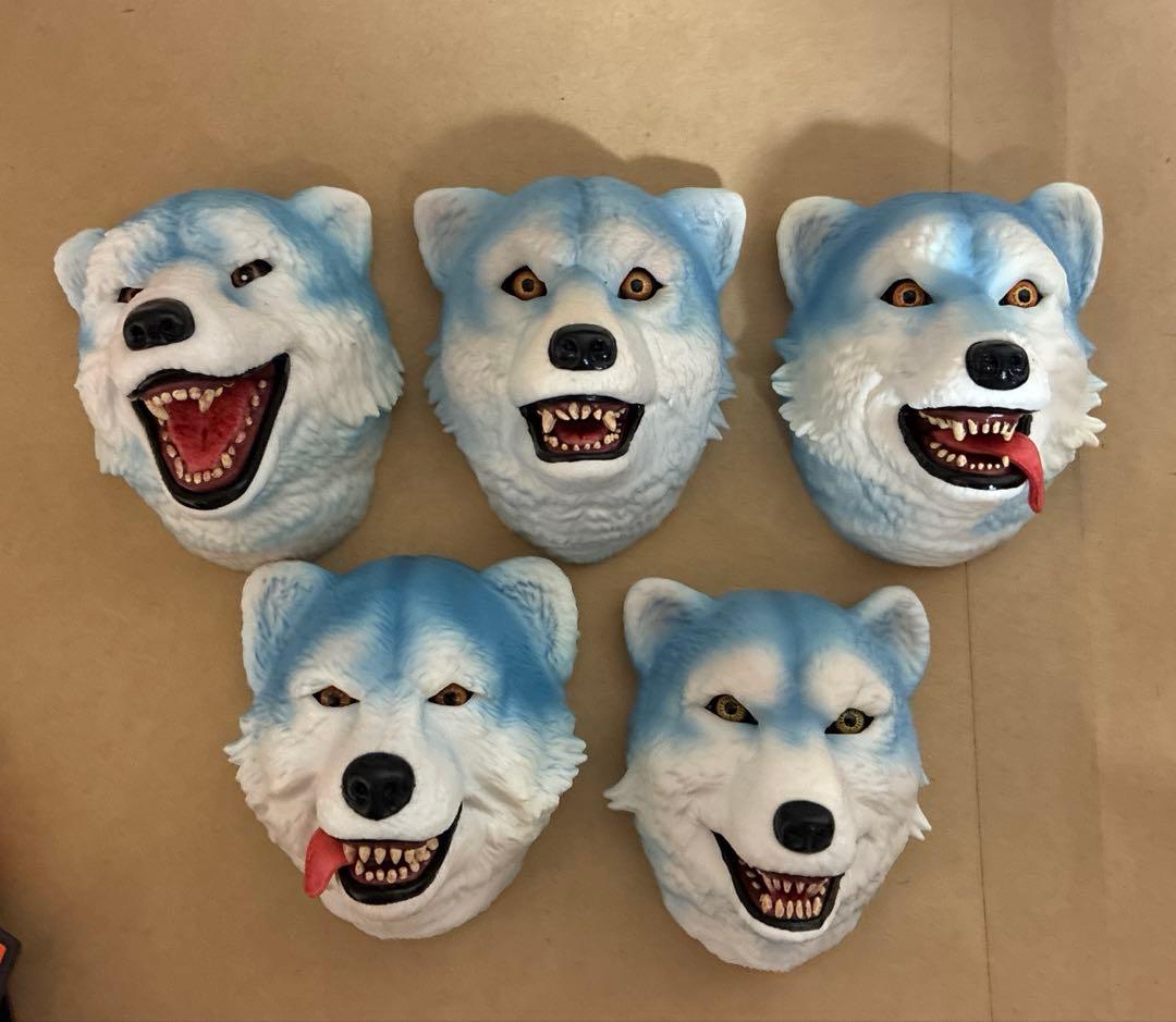 MAN WITH A MISSION フェイスマグネットとキーホルダーセット